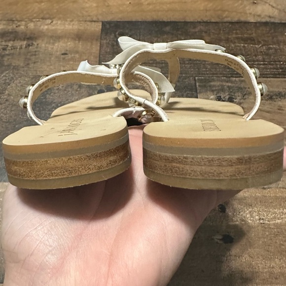 Jack Rogers Sandpiper Bowl Pearl Embellished Sandals - Picture 6 of 7